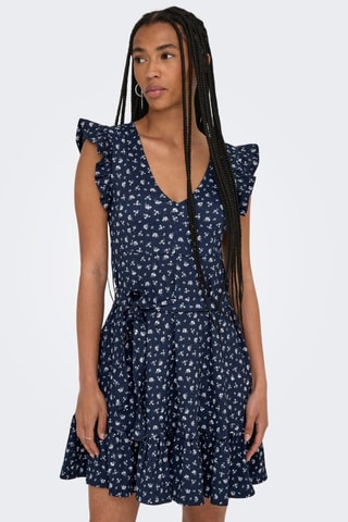 Robe patineuse - Bleu marine
