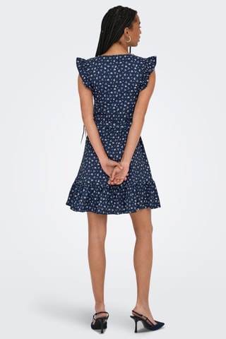 Robe patineuse - Bleu marine
