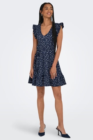Robe patineuse - Bleu marine