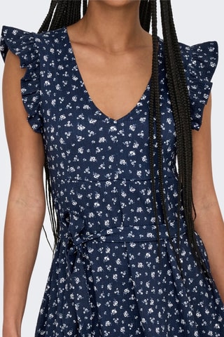 Robe patineuse - Bleu marine