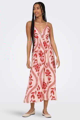 Robe longue - Rouge