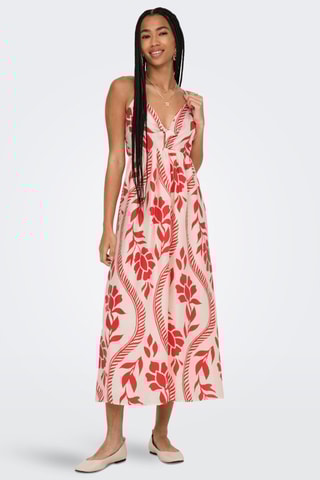 Robe longue - Rouge