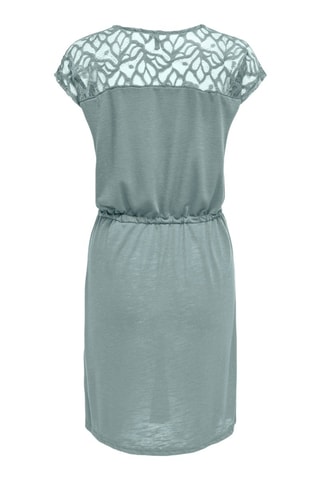 Robe droite - Bleu-gris