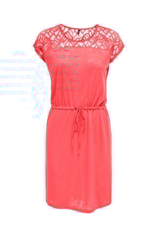 Robe droite - Corail