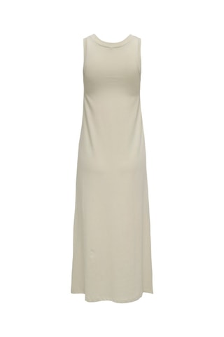 Robe longue en coton biologique - Gris clair