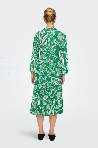 Robe midi - Vert