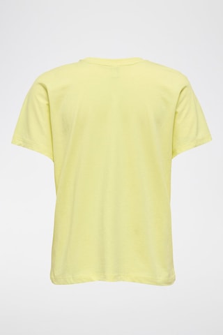 T-shirt en coton biologique - Jaune