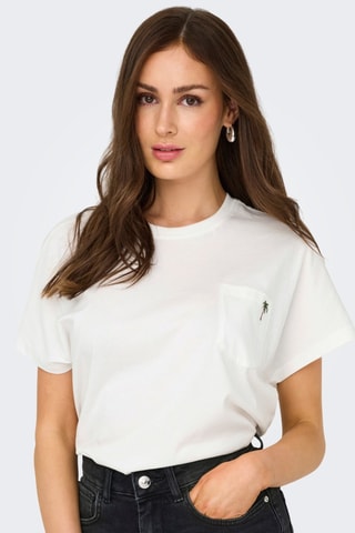 T-shirt en coton biologique - Blanc