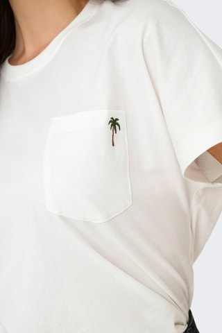 T-shirt en coton biologique - Blanc