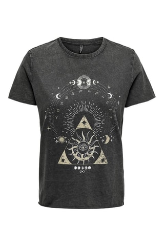 T-shirt en coton biologique - Anthracite