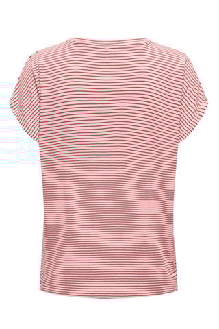T-shirt - Rouge et écru