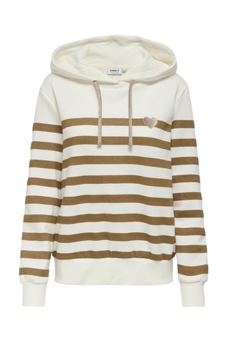 Sweat regular à capuche - Blanc