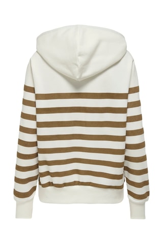 Sweat regular à capuche - Blanc