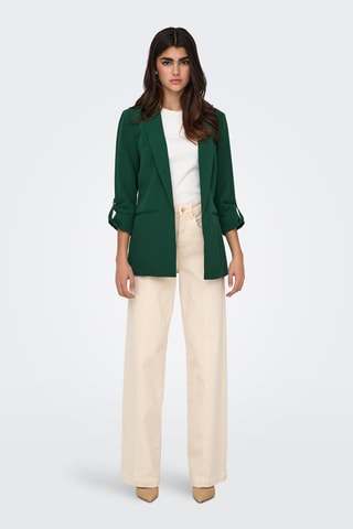 Blazer regular - Vert foncé