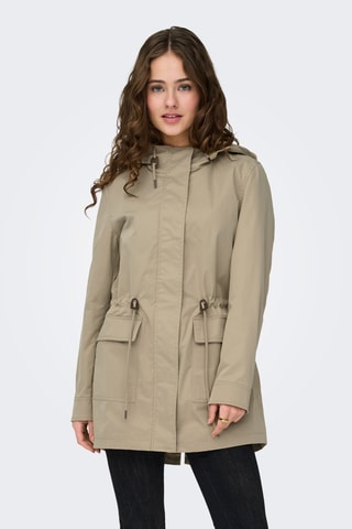 Parka à capuche - Beige