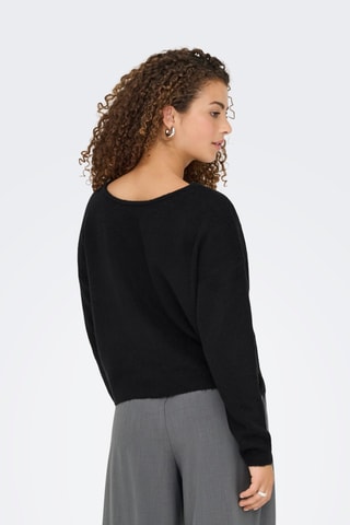 Pull en coton biologique - Noir