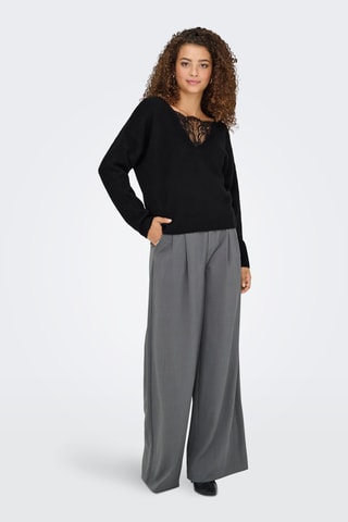 Pull en coton biologique - Noir