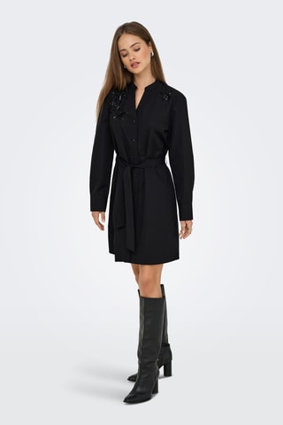 Robe chemise - Noir
