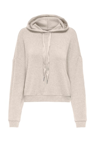 Sweat à capuche - Beige chiné