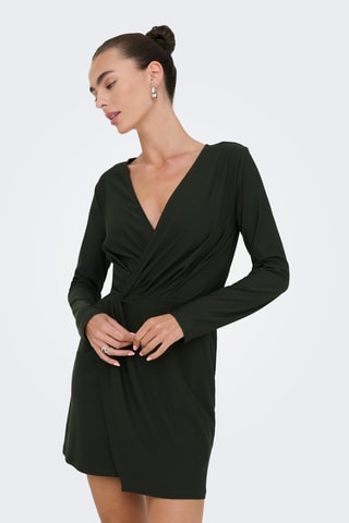 Robe droite - Vert foncé