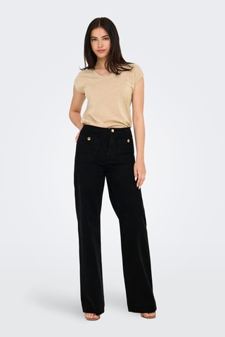 Jean wide legs - Noir