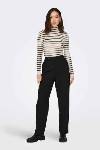 Pull - Ecru et noir