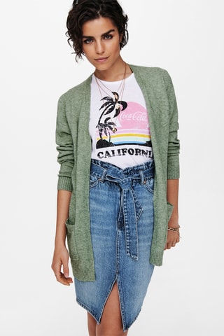 Gilet - Vert chiné