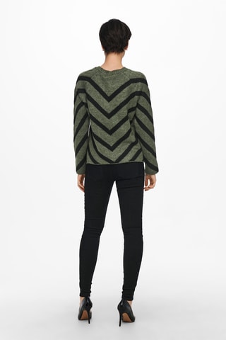Pull - Vert et noir