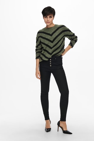 Pull - Vert et noir