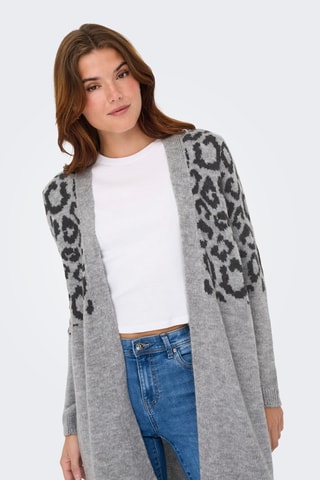 Gilet long - Gris