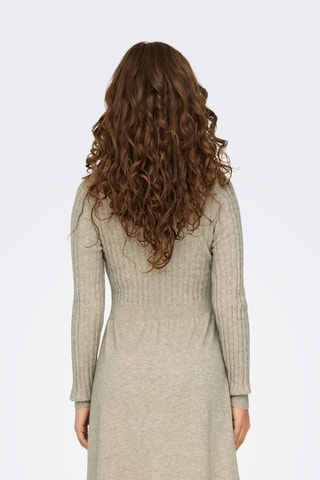 Robe patineuse - Beige chiné