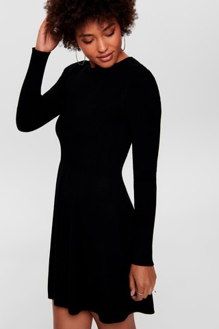 Robe droite - Noir