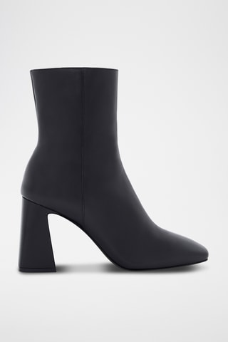 Bottines en cuir de veau Kiyana - Noir