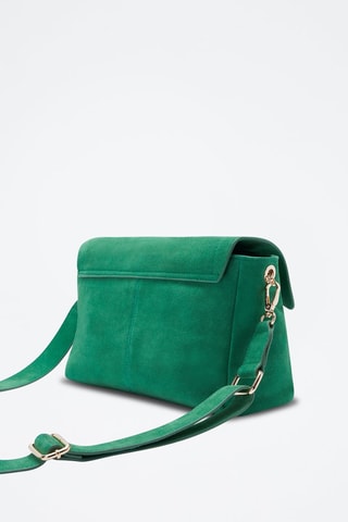 Sac bandoulière en cuir Alicia - Vert