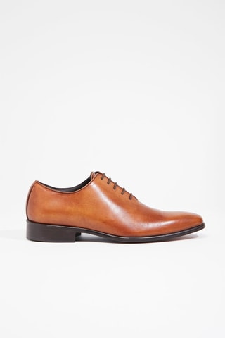 Richelieus​ en cuir Copero - Camel