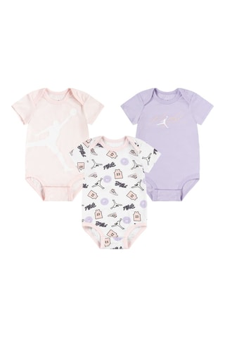 3 bodys Jumpman Flight Patch Aop - Nude et mauve - Jordan
