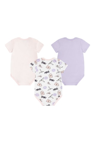 3 bodys Jumpman Flight Patch Aop - Nude et mauve - Jordan