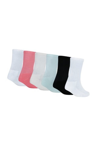 6 paires de chaussettes Essentials - Blanc, noir et vert d’eau - Jordan