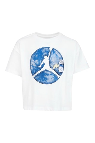 T-shirt - Blanc et bleu - Jordan