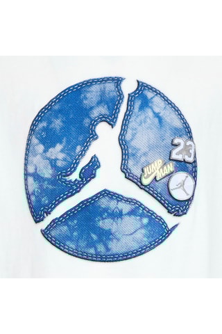 T-shirt - Blanc et bleu - Jordan