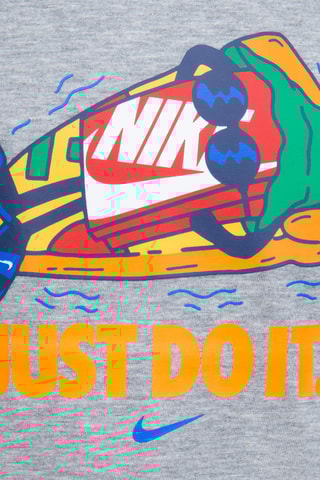 T-shirt Boxy Art - Gris chiné - Nike