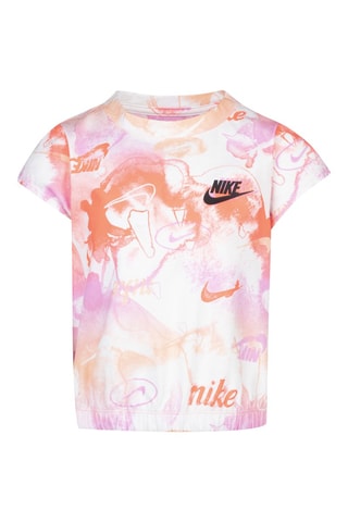 T-shirt Summer Daze - Orange et mauve - Nike