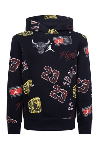 Sweat à capuche - Noir et rouge - Jordan