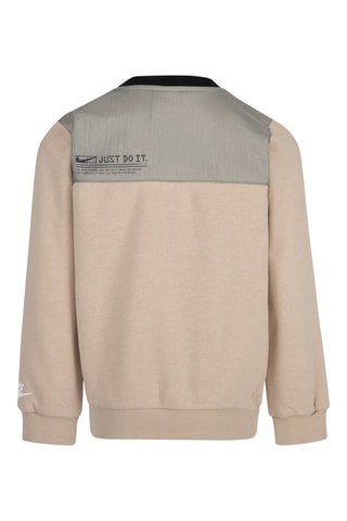 Sweat bi-matière NSW - Beige - Nike