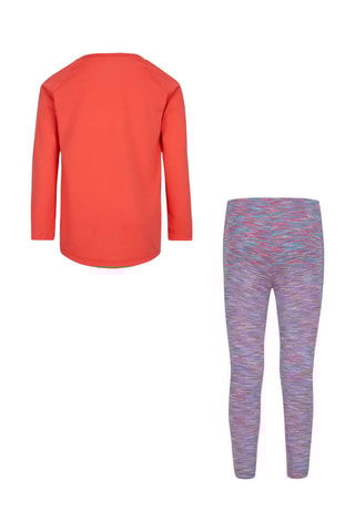 T-shirt et legging - Rouge et bleu - Nike