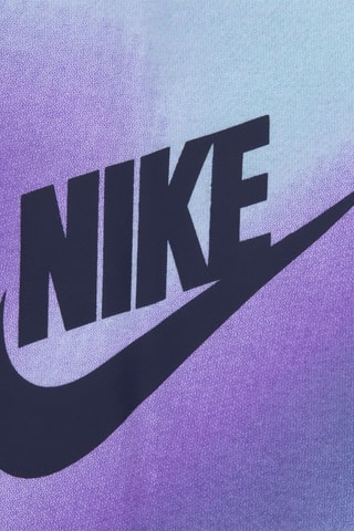 Sweat à capuche et pantalon tie and dye - Violet et bleu clair - Nike