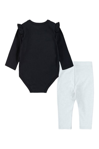 Body et legging Noir et gris clair - Nike