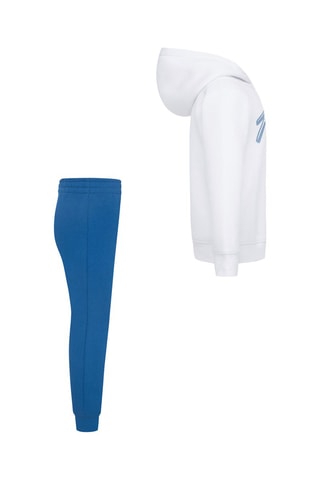 Sweat à capuche et pantalon Jordan Flight - Blanc et bleu cobalt - Jordan