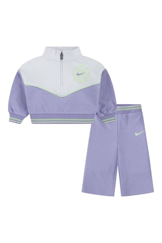 Sweat et pantalon Prep in your Step 1/2 - Violet et blanc - Nike