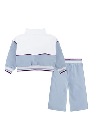 Sweat et pantalon Prep in your Step 1/2 - Bleu clair et blanc - Nike